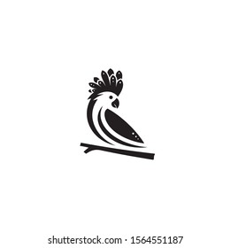 Black Cockatoo logo / icon design