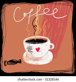 Black coffee
