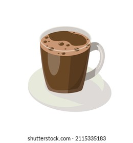 black coffee in a clear cup, looks delicious I really want to drink