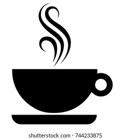 Black Coffee Cup