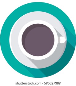Black Coffee Vector Icon