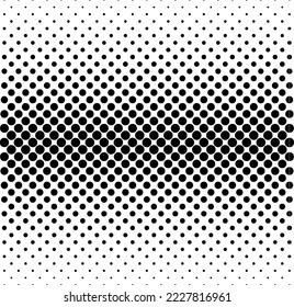 Diseño vectorial de puntos abstractos de color negro