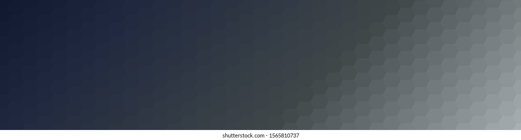Black Color Abstract trianglify Generative Art background illustration
