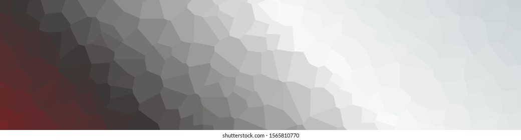 Black Color Abstract trianglify Generative Art background illustration