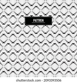 Black color cube geometric pattern