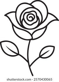 Black Color group vector Flower 