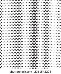 black color halftone dot pattern background, circle pattern radial spirals connected dots abstract network spiral radius circles striped circle digital wave