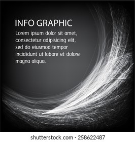 black color Light Abstract Technology background for computer graphic website internet and business. black background. text box. label. card.