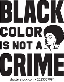 Black color is not a crime for tshirt and others