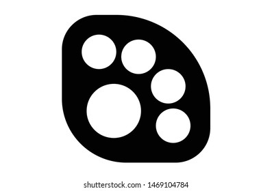 Black color palette solid icons. Symbol, logo illustration. Pixel perfect. modern design, vector, art 