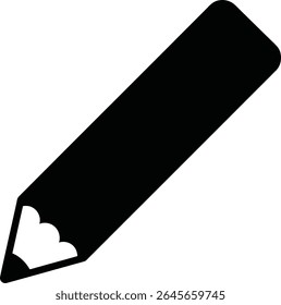 a black color pen vector