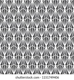 Black color romb seamless pattern background vector.