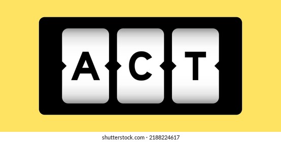 black-color-word-act-on-slot-stock-vector-royalty-free-2188224617