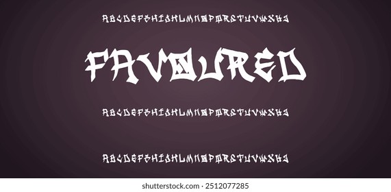 Black colored spray font with uppercase lowercase letters and numbers on transparent png background, graffiti style abc, creative uppercase typography for poster, banner, flyer etc.