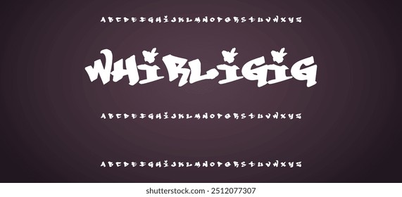 Fuente de spray de color negro con letras en mayúsculas y números en minúsculas sobre fondo png transparente, estilo de graffiti abc, tipografía creativa en mayúsculas para póster, Anuncio, folleto, etc.
