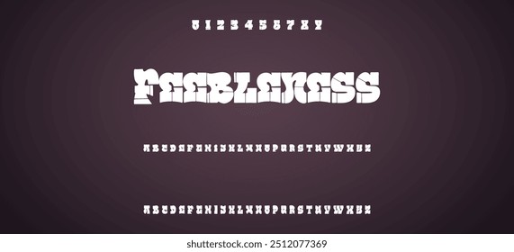 Black colored spray font with uppercase lowercase letters and numbers on transparent png background, graffiti style abc, creative uppercase typography for poster, banner, flyer etc.