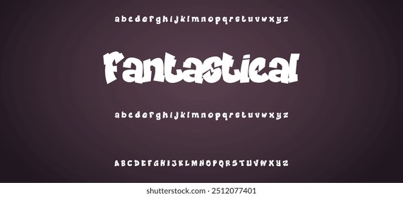 Black colored spray font with uppercase lowercase letters and numbers on transparent png background, graffiti style abc, creative uppercase typography for poster, banner, flyer etc.