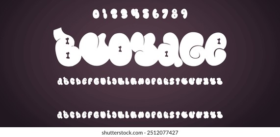 Black colored spray font with uppercase lowercase letters and numbers on transparent png background, graffiti style abc, creative uppercase typography for poster, banner, flyer etc.