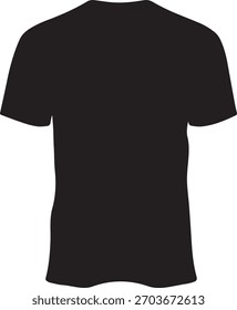 black colorfull t-shirt vector file 