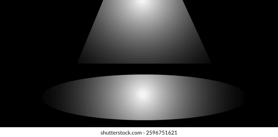 Black colour abstract background with white colour abstract pattern studio background vector illustration. 