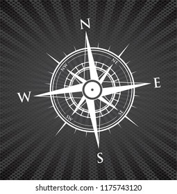 black compass background