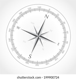 Black Compass Symbol