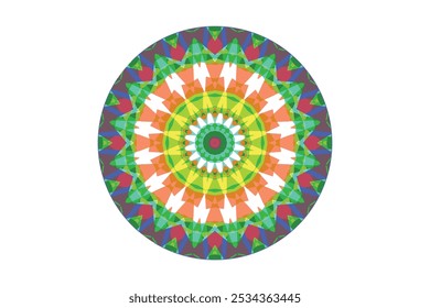 Mandala de doodle complexo preto em um fundo transparente, para coloração imprimível