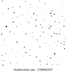 Black Confetti Sparkle. Gray Round Creative. Bubble Circle. Texture Celebrate. Party Celebrate. Falling Xmas. Birthday Sparkle. Glitter Bokeh. Carnival Background.
