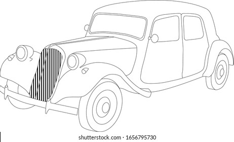 Car Drawing Images, Stock Photos & Vectors | Shutterstock