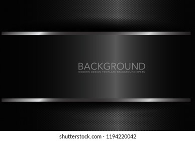 Black contrast tech arrows background. Vector illustration corporate design