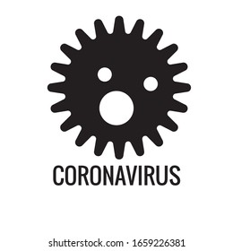 coronavirus negro, visión mortal en este momento