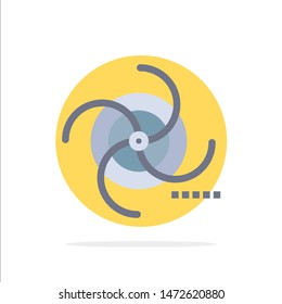 Black, Cosmos, Field, Galaxy, Gravitational Abstract Circle Background Flat color Icon