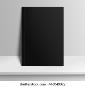 Flat Black Box Mockup Blank Box Stock Illustration 691991146 | Shutterstock