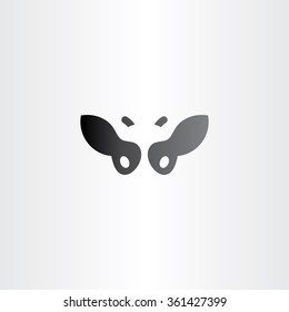 black cow vector logo icon design farm