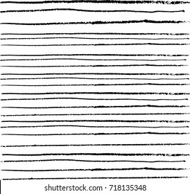 Black crayon stokes on the paper. Background design. For prints and decorations. Vector illustration. 
