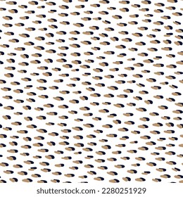 patrón abstracto vectorial transparente negro y crema de blanco