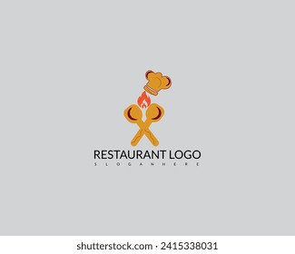 black CREATIVE restaurant logo DESIGN 