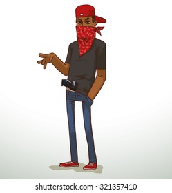 Black Criminal, vector