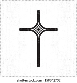 Black cross
