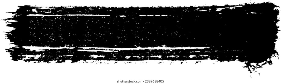 schwarzer Querstrich, Tintenpinsel, schwarze Pinsel, Tinte, l