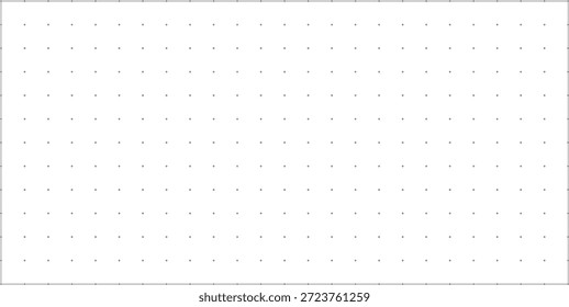 El negro cruza la textura de la cuadrícula sobre fondo blanco. Fondo de la cuadrícula científica de la FUI. Hoja en blanco de cuaderno matemático o tecnológico.