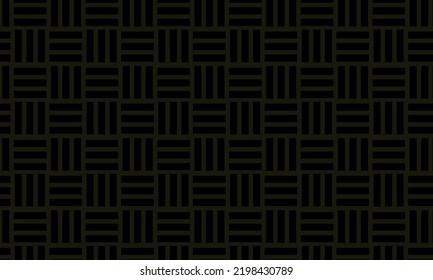 Black Crosshatch Background. Flat Style - Stock Vector.	