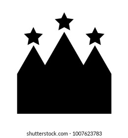 Black Crown Icon