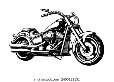 Black cruiser bike silhouette vector design silhouette vector design object