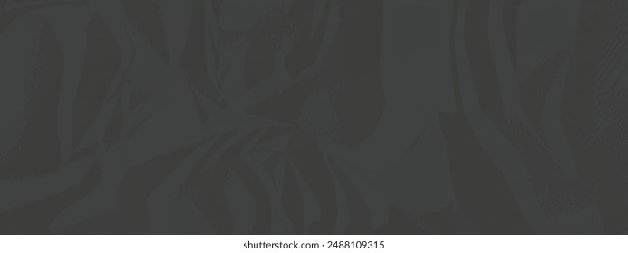 Black crumpled paper texture background. Dark black paper background creased crumpled surface Old torn ripped posters scary grunge