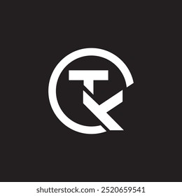 Black ctk logo. It is a Company and brand identity logo.