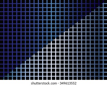 Black cubes abstract background in two colors