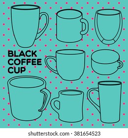 BLACK CUP
Collections of coffee cups in different shapes.