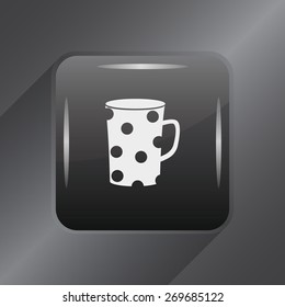 black cup white peas