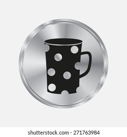 black cup white peas
